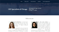 Desktop Screenshot of cbtspecialistsofchicago.com
